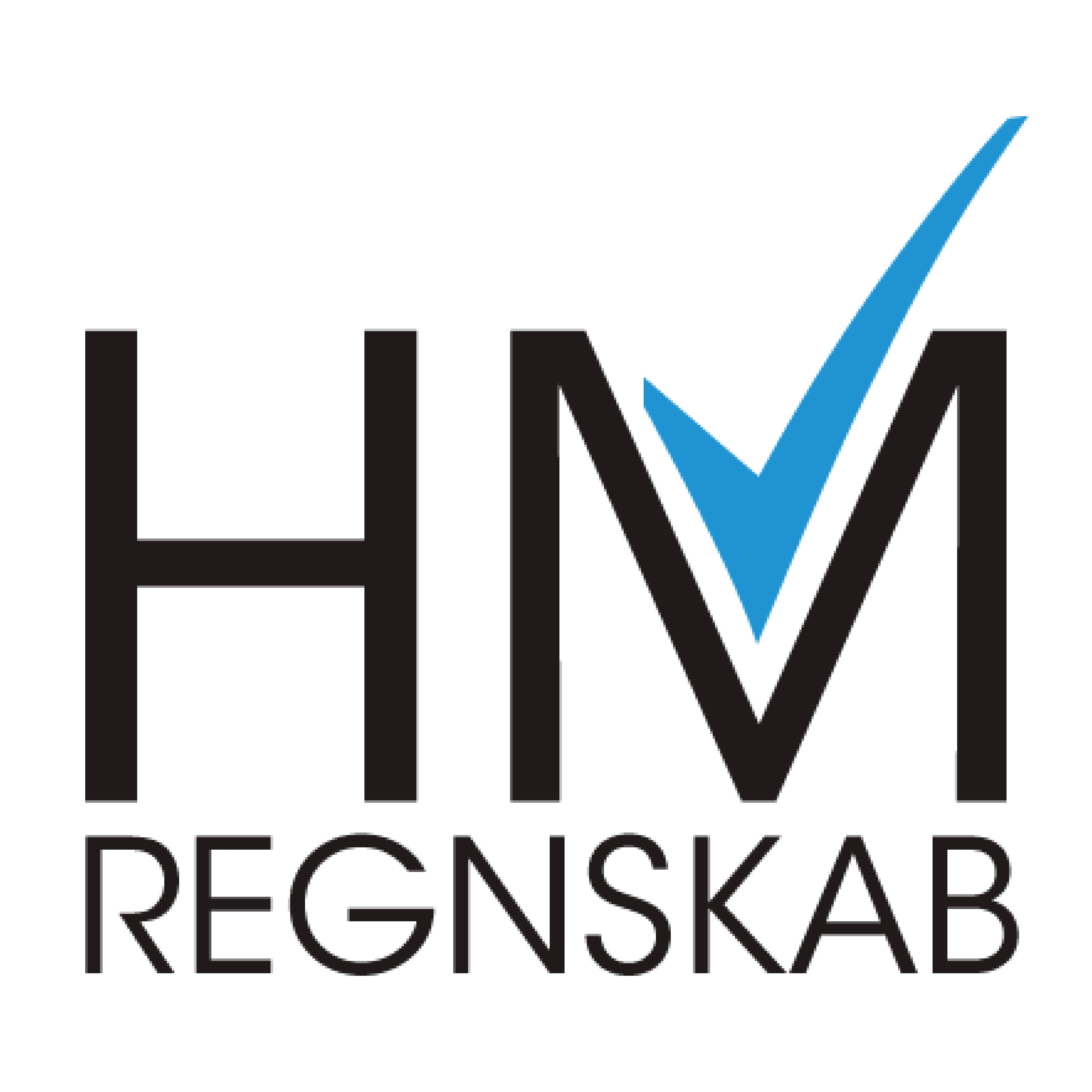 HM regnskab logo